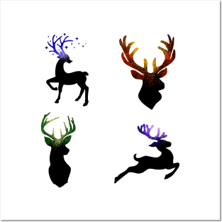 Deer pattern 3. Posters and Art